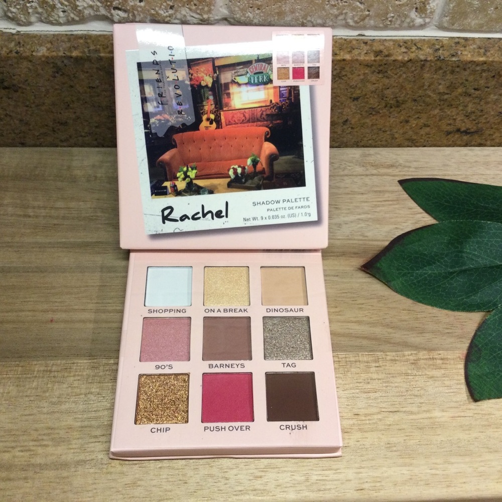 New Makeup Revolution x Friends Rachel Palette